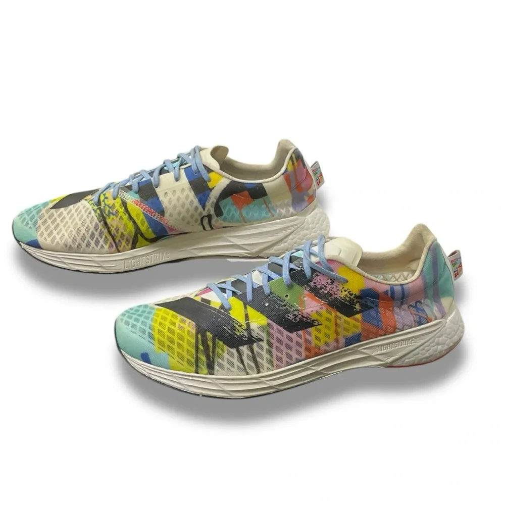 Adidas Adizero Pro Love Unites Pride Multicolor‎ Running Shoes Mens 12 GW7565